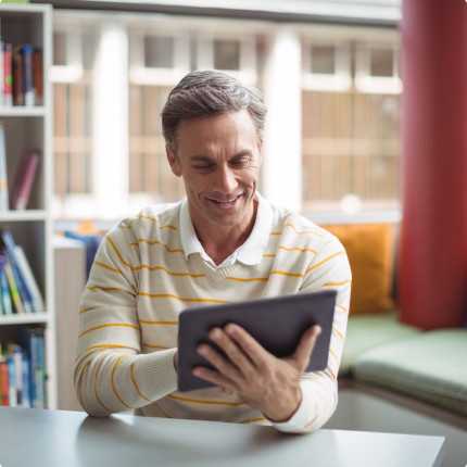 Customer profile user interface